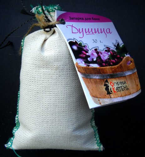 детальное фото запарка для бани душица 30 г. огненный камень в интернет-магазине Дачный Эксперт
